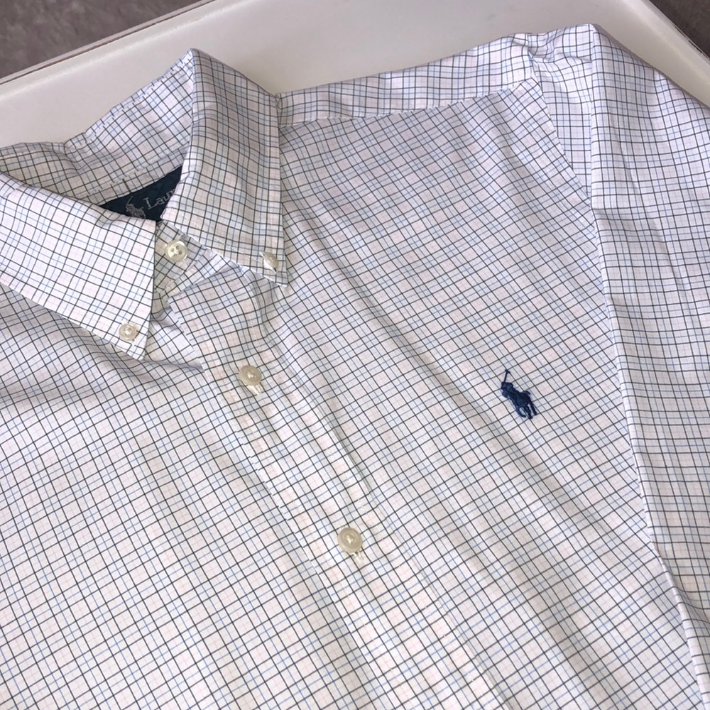 Ralph Lauren Plaid Button Down Shirt